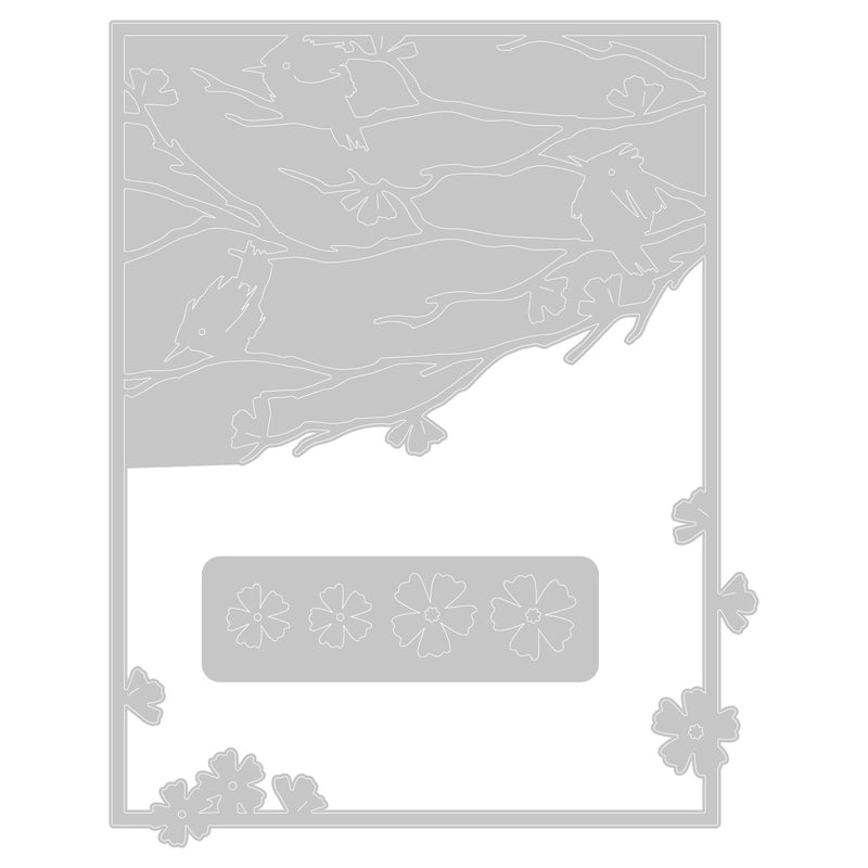 Load image into Gallery viewer, Sizzix • thinlits die set woodland cardfront 2pcs