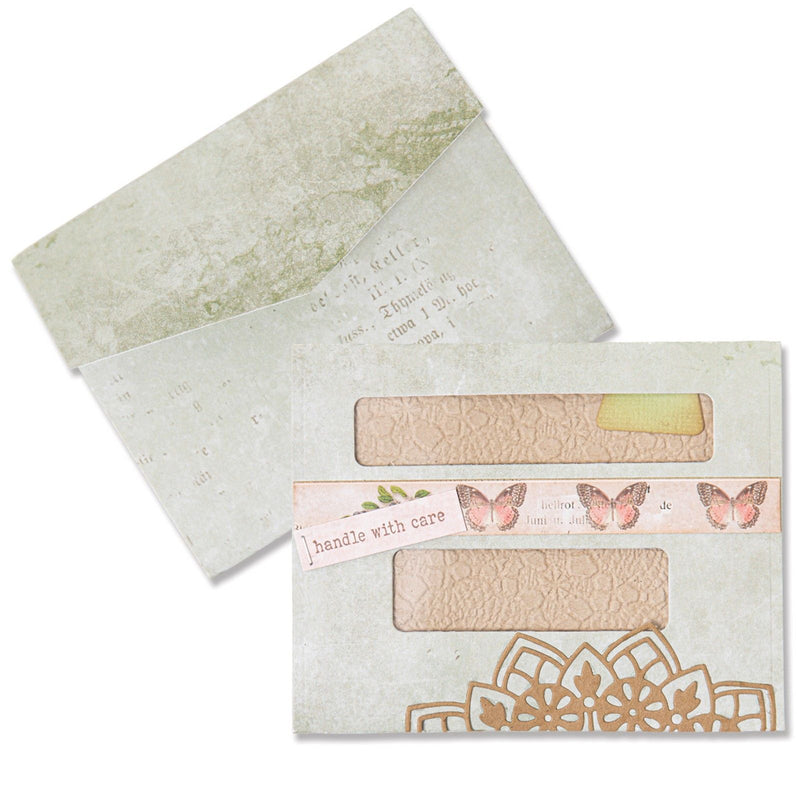 Load image into Gallery viewer, Sizzix • thinlits die set journaling card windows by eileen hull