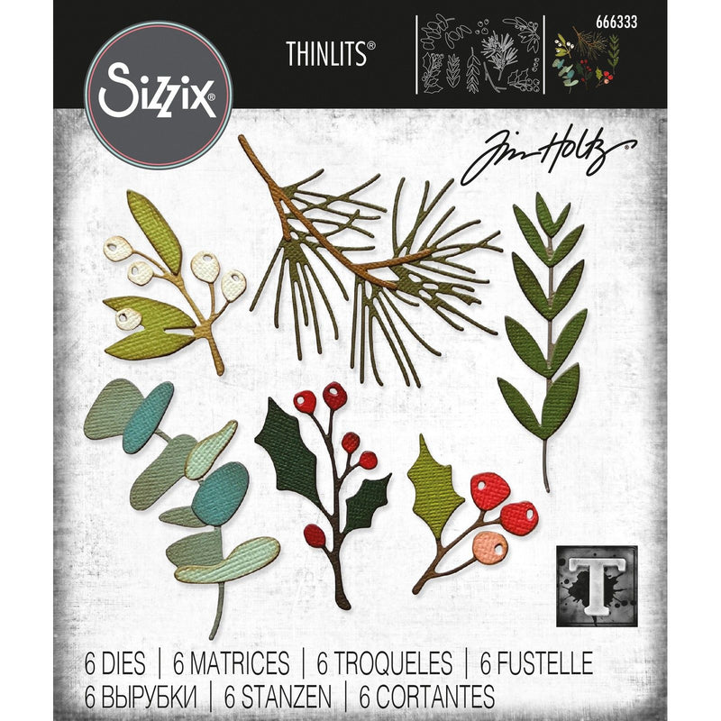 Load image into Gallery viewer, Sizzix • tim holtz thinlits die set festive gatherings