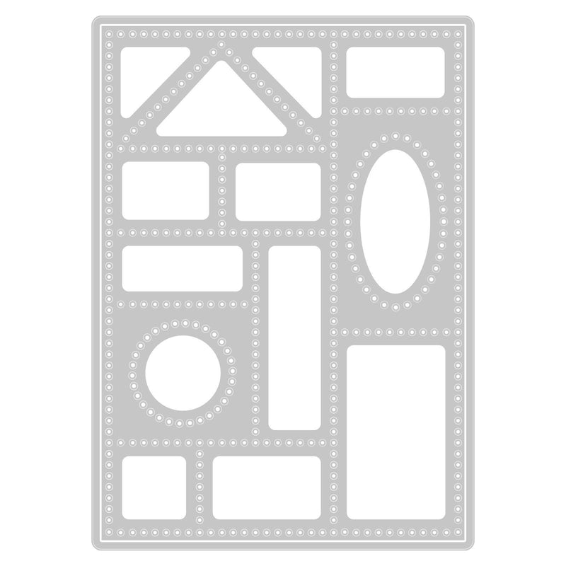 Load image into Gallery viewer, Sizzix • thinlits die set faux postage 2pcs