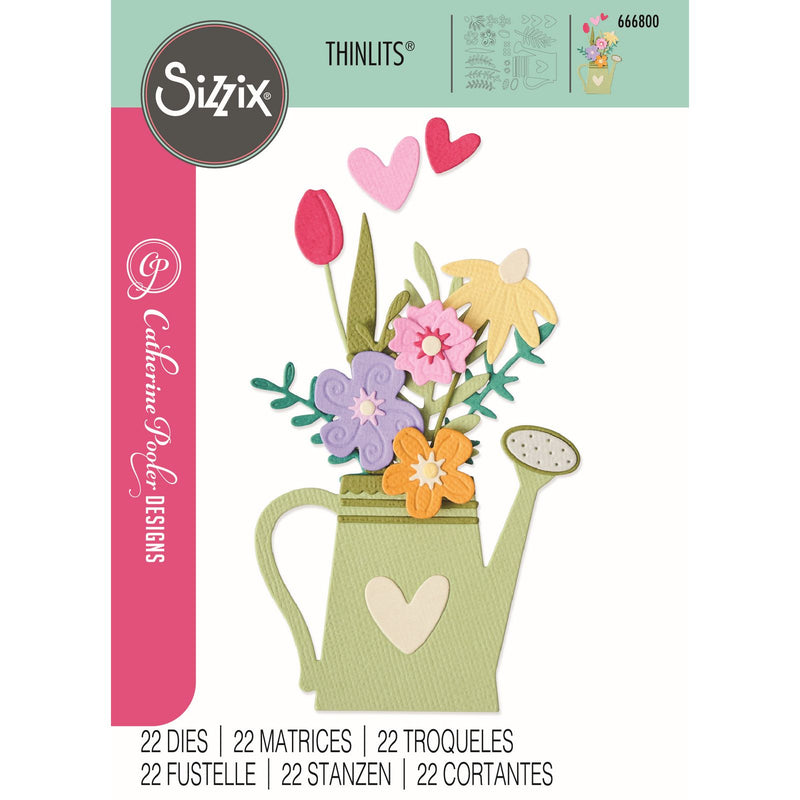 Load image into Gallery viewer, Sizzix • thinlits dies sprinkled with love 22pcs