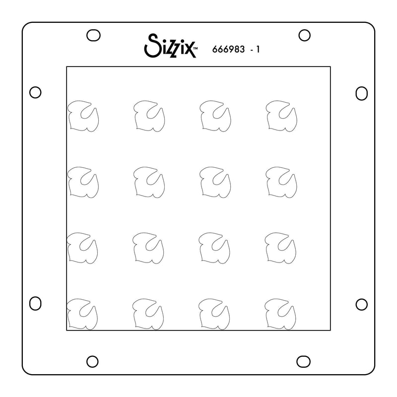 Load image into Gallery viewer, Sizzix • rotating stencil flower power