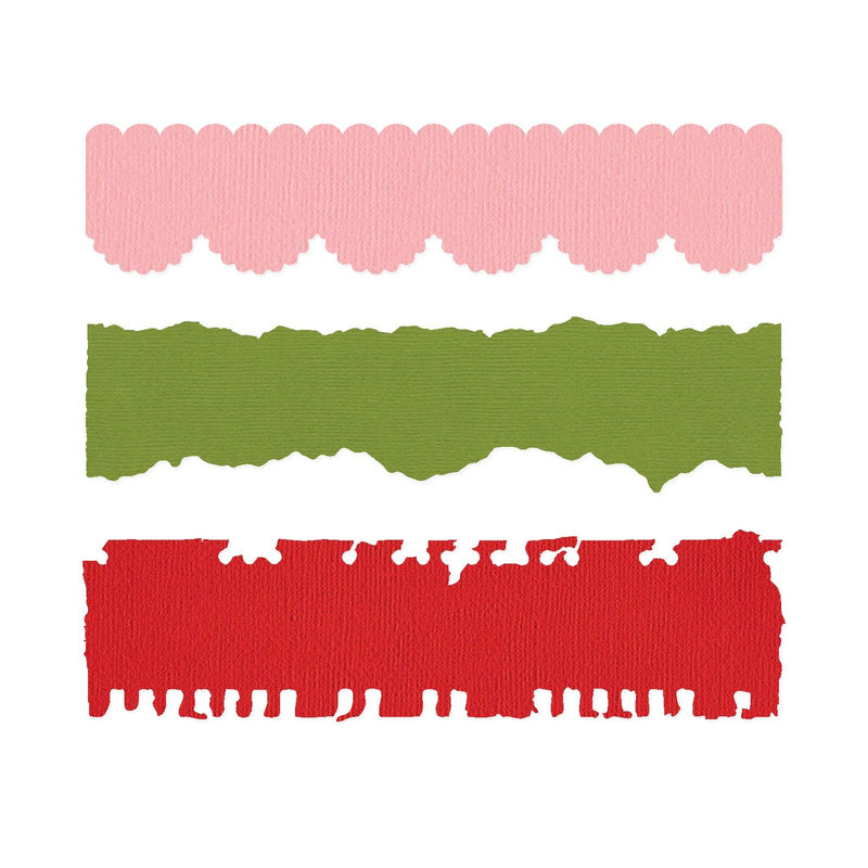 Load image into Gallery viewer, Sizzix • thinlits 3pcs die set double edgers by vicki boutin