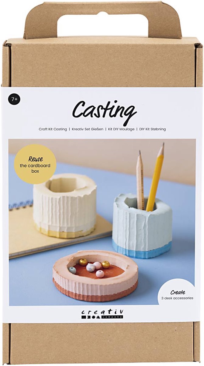 Afbeelding laden in galerijviewer, Creativ company hobbyset gieten houders