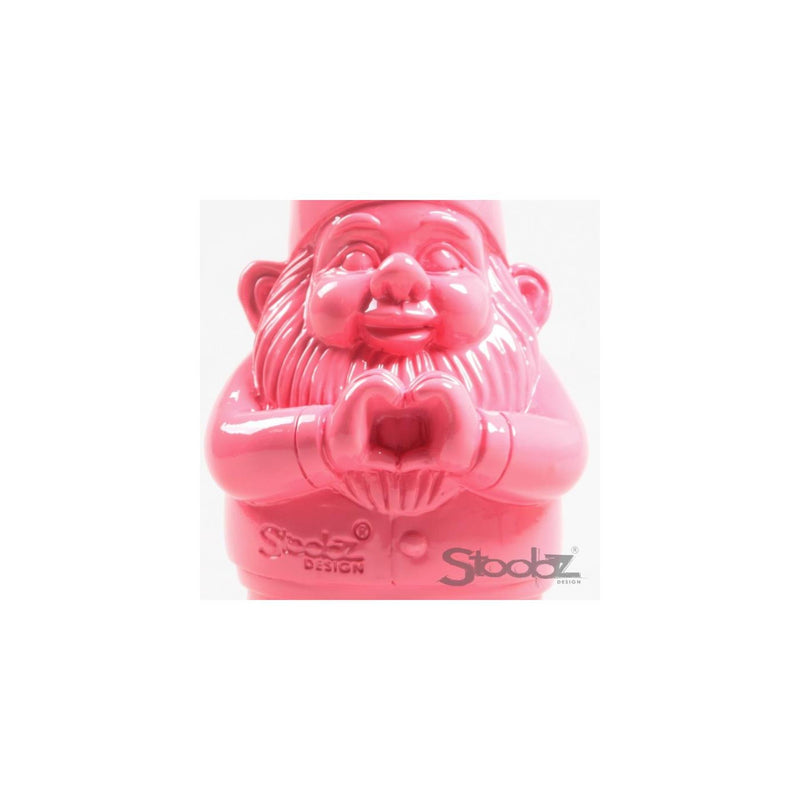 Chargez l'image dans la visionneuse de la galerie, Stoobz design kabouter met hart 20cm fuchsia
