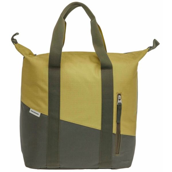 Afbeelding laden in galerijviewer, Newlooxs tas new looxs kota shopper | oslo | olijfgroen geel | 24l