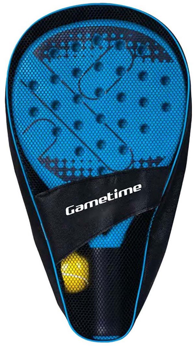 Chargez l'image dans la visionneuse de la galerie, Gametime padel set 2 rackets met bal en opbergtas - sport speelgoed.