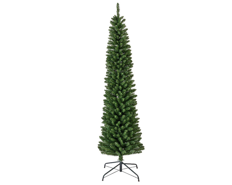 Cargue la imagen en el visor de la galería, Decoris everlands kunstkerstboom pencil pine h210cm diameter 60cm