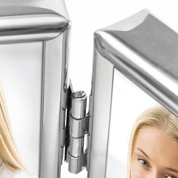 Load image into Gallery viewer, Zep fotolijst 8735dl silver 2x 3,5x4,5 cm voor 2 pasfoto's