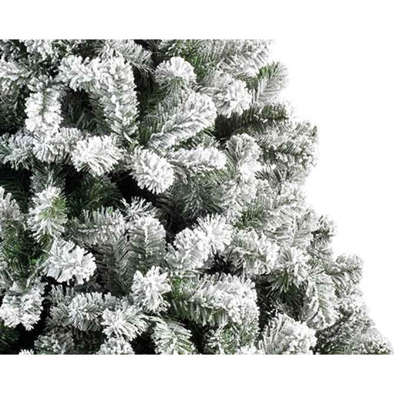 Afbeelding laden in galerijviewer, Everlands kunstkerstboom imperial pine besneeuwd 120cm hoog diameter 81 cm