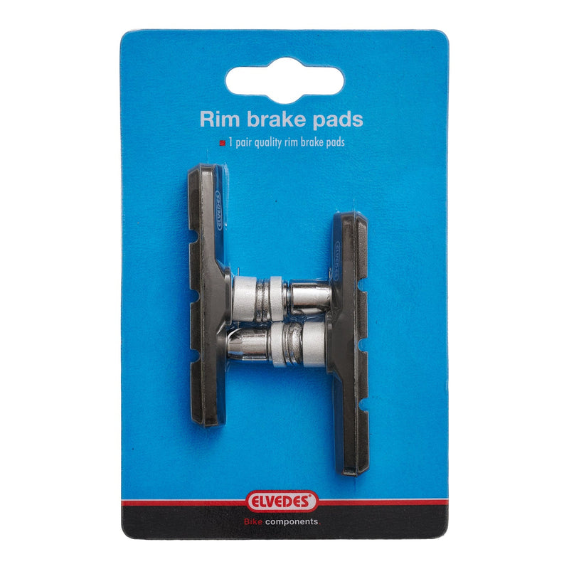 Load image into Gallery viewer, V-brake remblokset Elvedes 70 mm symmetrisch (1 paar)