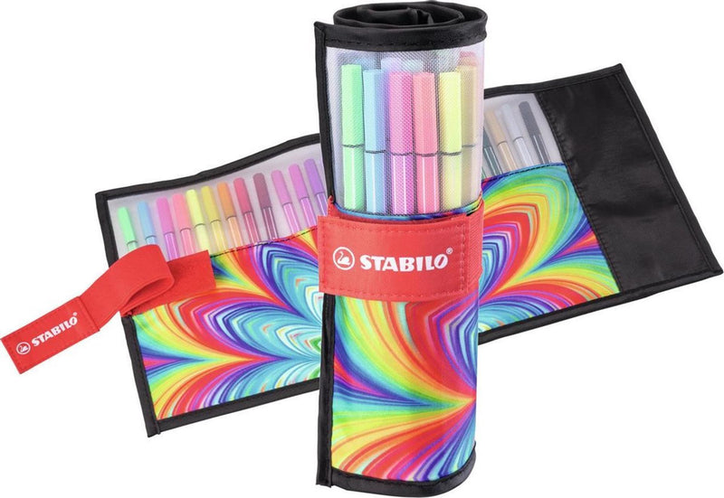 Afbeelding laden in galerijviewer, Stabilo pen 68 viltstiften rollerset arty etui a 25