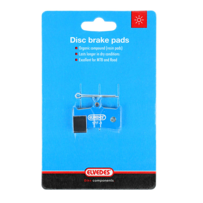 Afbeelding laden in galerijviewer, Elvedes cable systems bv elvedes 6853 disc brake pad compatible with shimano xt grimeca system 8 hope mono 4 sram