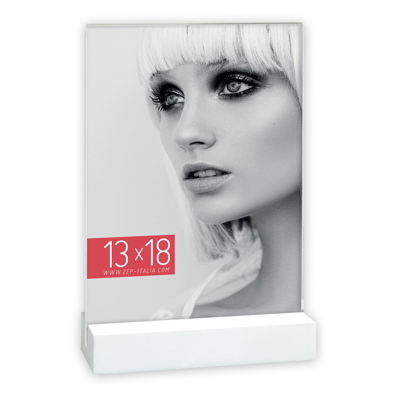 Load image into Gallery viewer, Zep fotolijst eq57wh dresda white vertical 13x18 cm