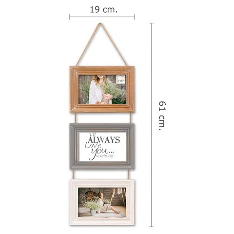 Load image into Gallery viewer, Zep multi fotolijst mp123 nancy voor 3 foto's