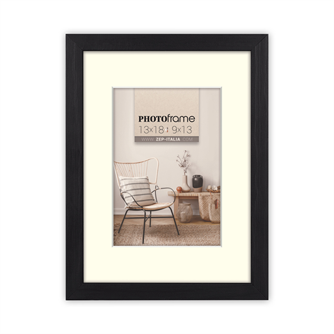 Load image into Gallery viewer, Zep fotolijst v4554b malmo black 30x40 40x50 cm
