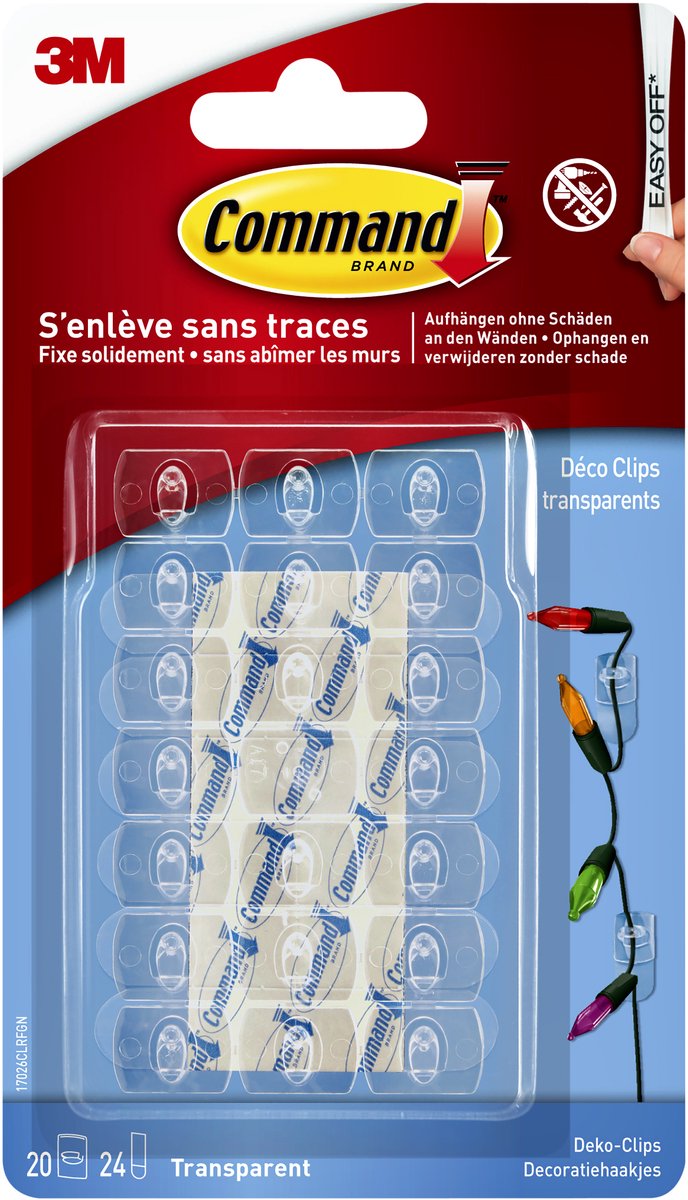 Afbeelding laden in galerijviewer, 3m bevestigingsstrip command 17026clr | set a 1 stuk