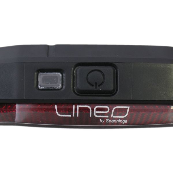 Load image into Gallery viewer, Spanninga achterlicht lineo xb batterij 50 80mm