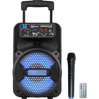 Chargez l'image dans la visionneuse de la galerie, Idance boombox + wielen + microfoon