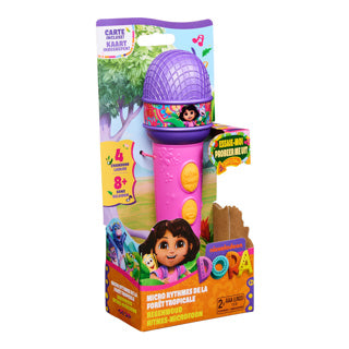 Load image into Gallery viewer, Spinmaster dora microfoon met muziek geluid (nl fr) | 2 stuks