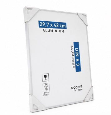 Load image into Gallery viewer, Nielsen design nielsen fotolijst 59719 accent glanzend wit 29,7x42 cm