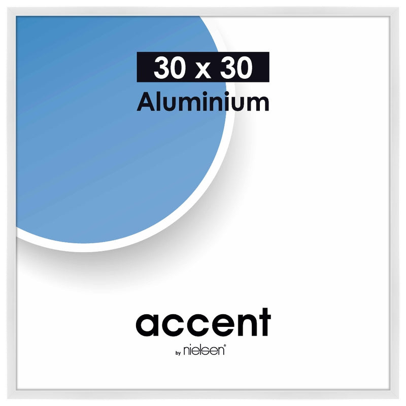 Load image into Gallery viewer, Nielsen design nielsen fotolijst 54139 accent glanzend wit 30x30 cm