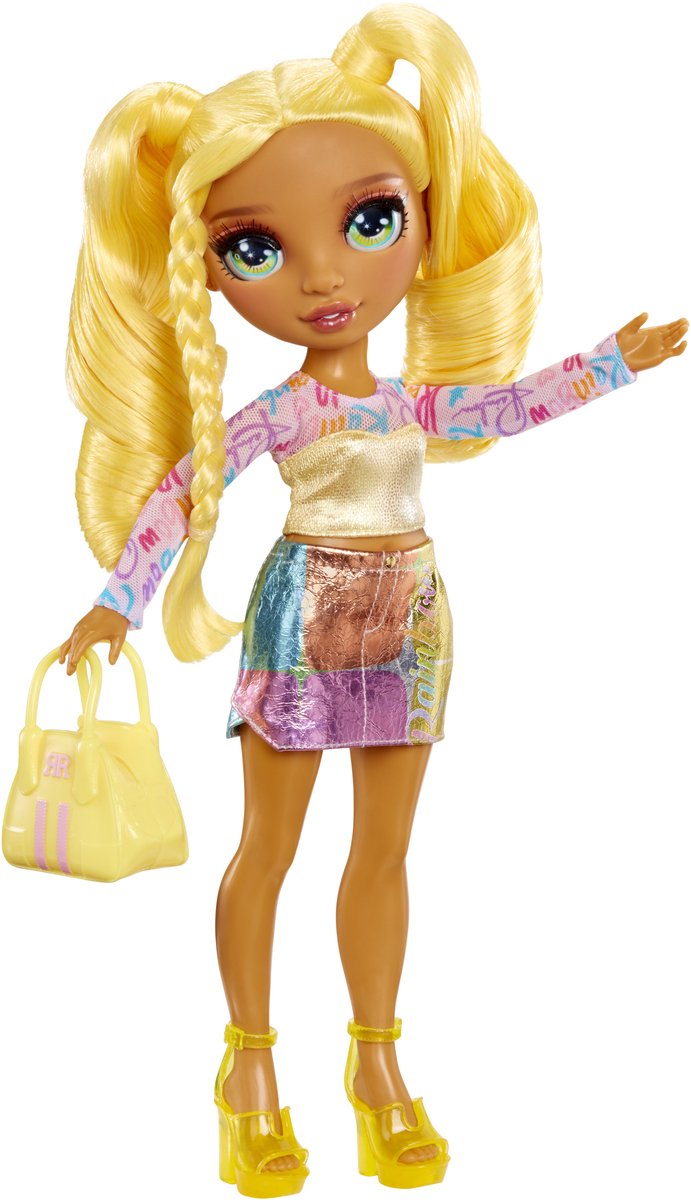 Afbeelding laden in galerijviewer, Rainbow high my fashion style-modepoppen - sunny