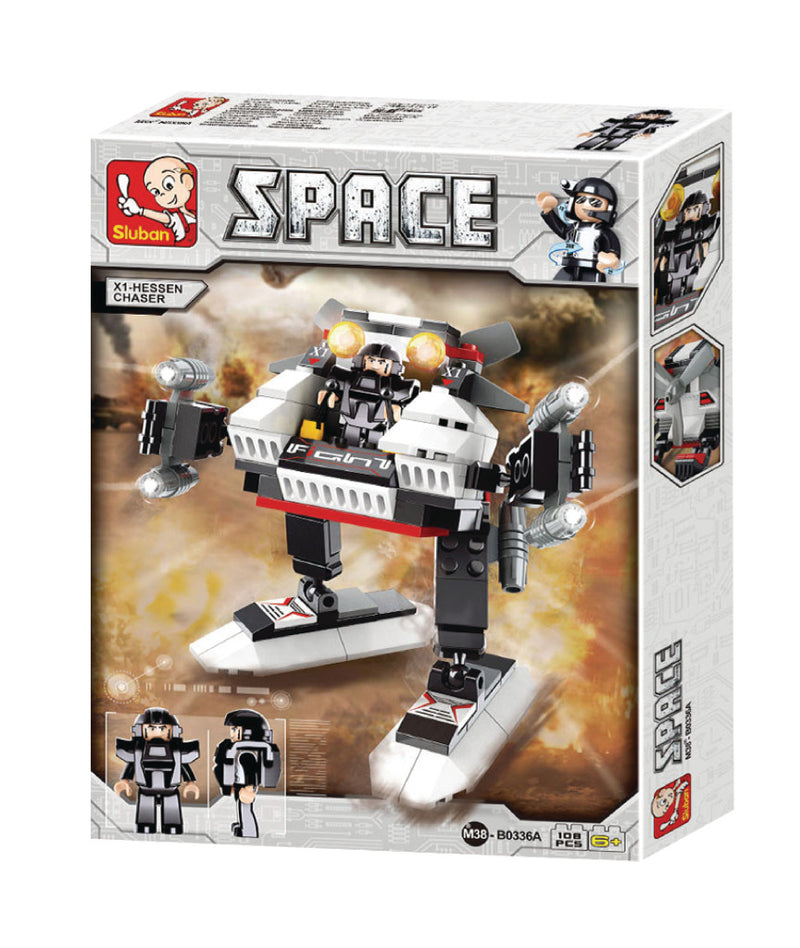 Afbeelding laden in galerijviewer, Sluban m38-b0336 3in1 space robot