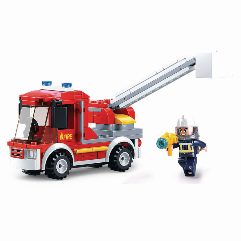 Cargue la imagen en el visor de la galería, Sluban M38-B0632 Kleine Brandweer Hoogwerker