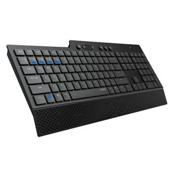 Load image into Gallery viewer, Rapoo 8200t multimodus draadloze desktop combo set zwart qwerty us