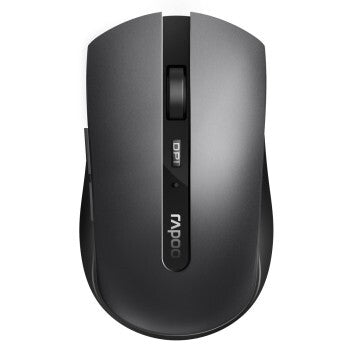 Load image into Gallery viewer, Rapoo 8200t multimodus draadloze desktop combo set zwart qwerty us