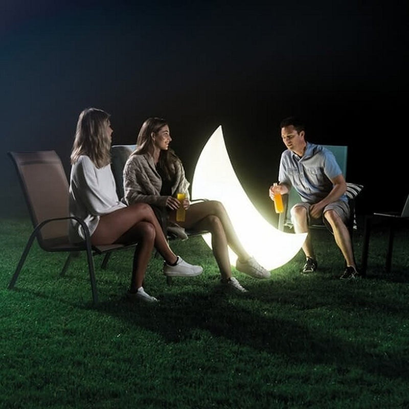 Load image into Gallery viewer, Intex 68693 Opblaasbare LED-Verlichting Halve Maan 135x43x89 cm