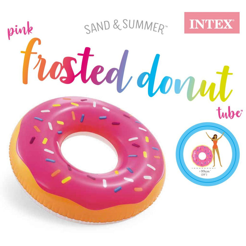 Load image into Gallery viewer, Intex Roze Donut zwemband