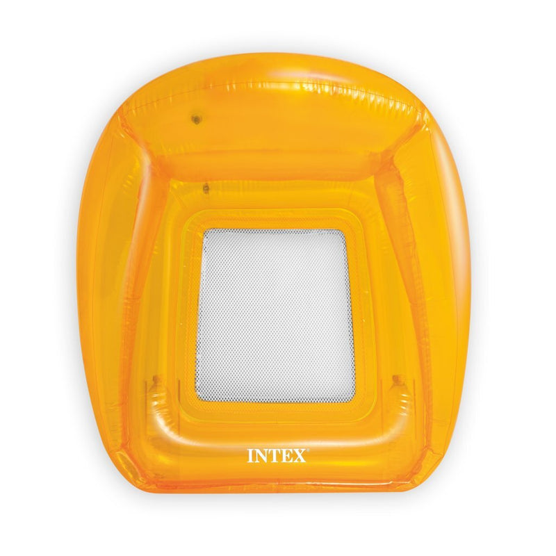 Load image into Gallery viewer, Intex transparante loungestoel-Oranje