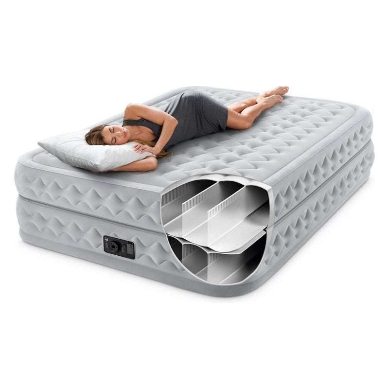 Load image into Gallery viewer, Intex Supreme Air-Flow luchtbed - tweepersoons
