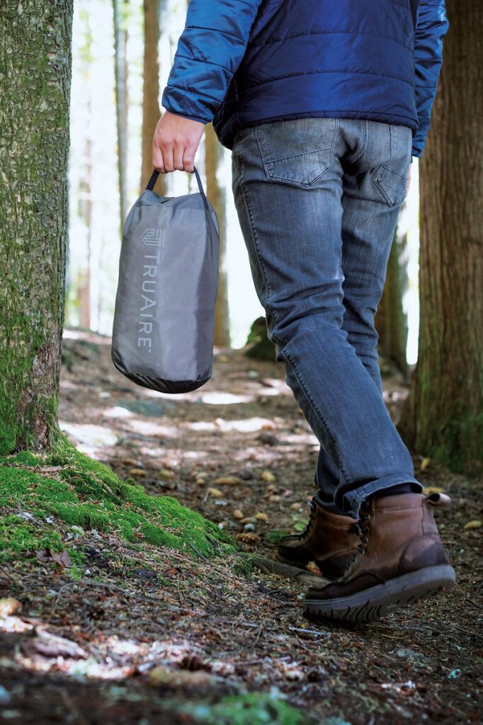 Load image into Gallery viewer, Intex 64097np truaire twin dura-beam camping mattress met quickfill usb150 luchtpomp 191x76x17cm