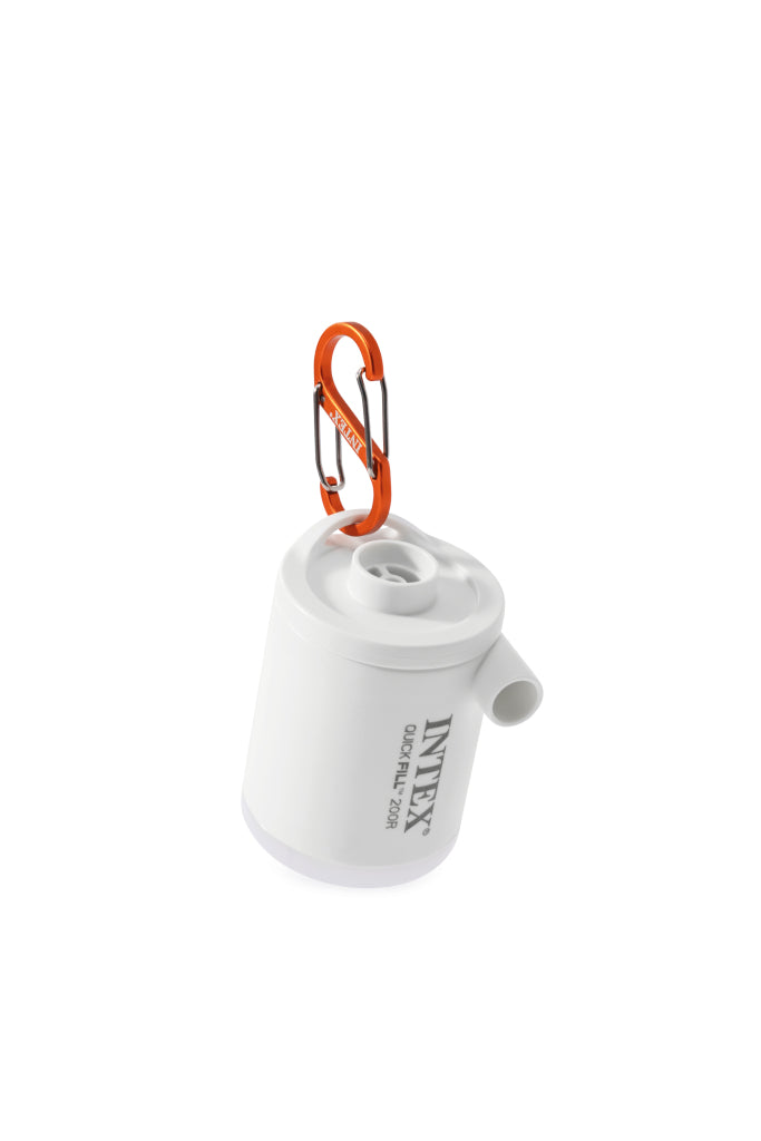 ギャラリービューアに画像をロードする, Intex 66647 quickfill tiny air pump met led licht en karbijnhaak