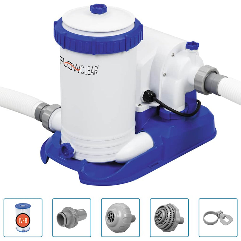 Load image into Gallery viewer, Bestway zwembadfilterpomp flowclear 9463 l u