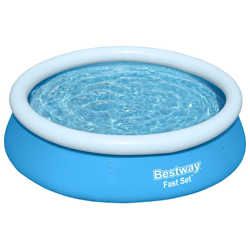 Load image into Gallery viewer, Bestway zwembad fast set opblaasbaar rond 183x51 cm blauw