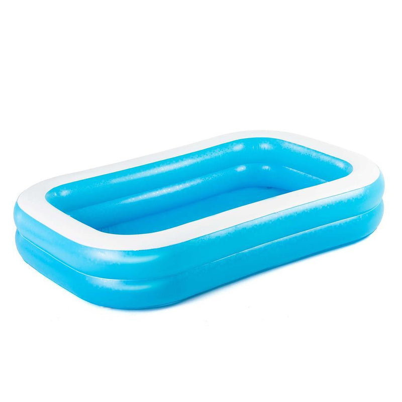 Load image into Gallery viewer, Bestway opblaasbaar zwembad 262x175x51 cm blauw wit