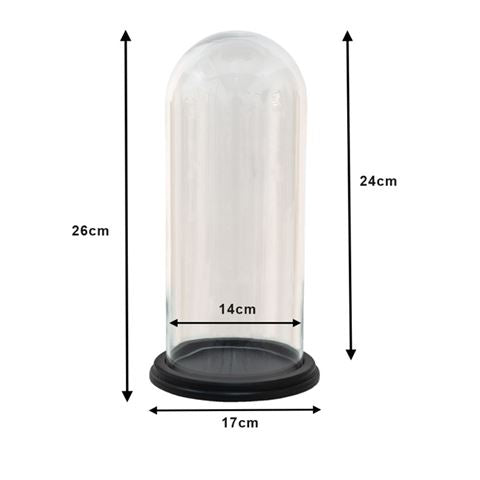 Load image into Gallery viewer, Clayre eef stolp 6gl3472 transparent 17x26 cm