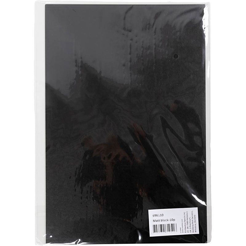 Load image into Gallery viewer, Imp https: www.cchobby.nl vellen-krfolie-a4-zwart-10-vel-1-doos