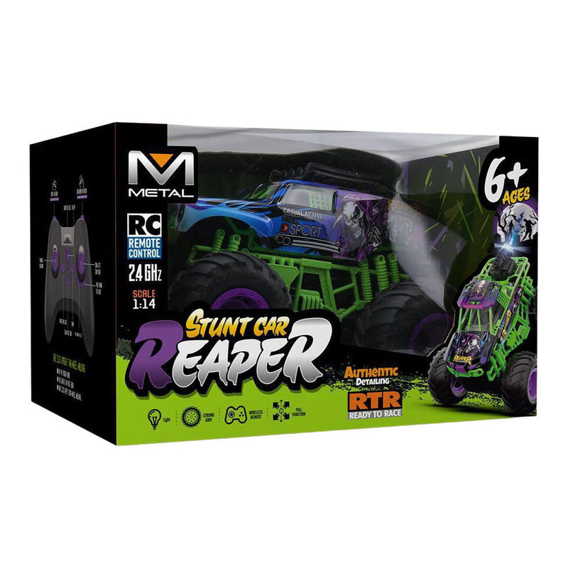 Afbeelding laden in galerijviewer, Rc reaper stunt car 7.4v monster truck