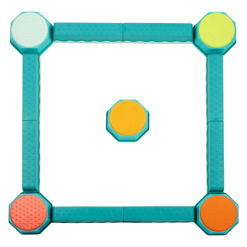 ギャラリービューアに画像をロードする, Evenwichtsbalken met sensorische stapstenen - 13dlg.