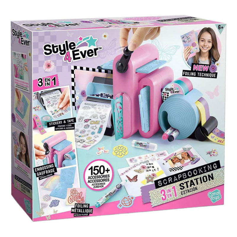Afbeelding laden in galerijviewer, Style 4 ever scrapbooking 3-in-1 knutselset