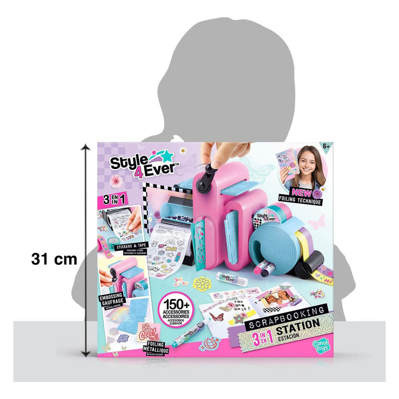 Afbeelding laden in galerijviewer, Style 4 ever scrapbooking 3-in-1 knutselset