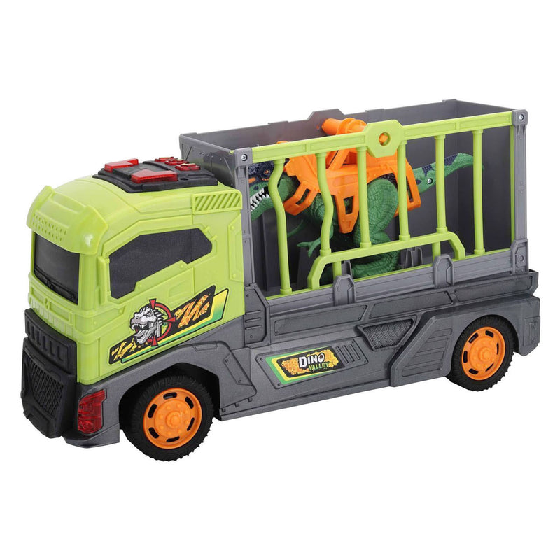 ギャラリービューアに画像をロードする, Abi dino valley transporttruck met kooi - 37cm