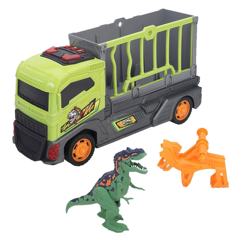 Afbeelding laden in galerijviewer, Abi dino valley transporttruck met kooi - 37cm