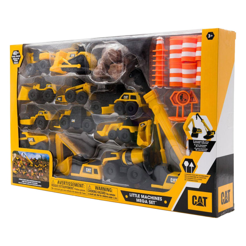 Laden Sie das Bild in Galerie -Viewer, Cat little machines mega set bouwvoertuigen - 40dlg.