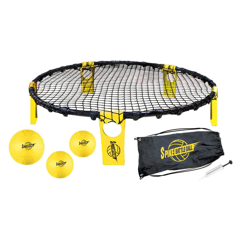 Cargue la imagen en el visor de la galería, Pic spike battle ball met 3 ballen - 90x90x20cm